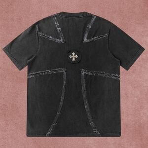 Chrome Hearts Women's Black Short Sleeve